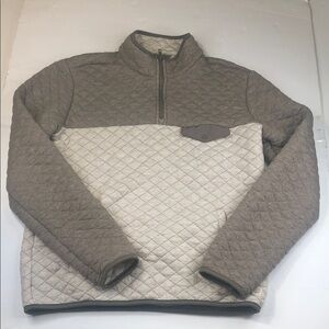 Marine Layer Heavyweight Corbet Pullover Fleece Men's Medium 1/4 Zip Outdoor Top